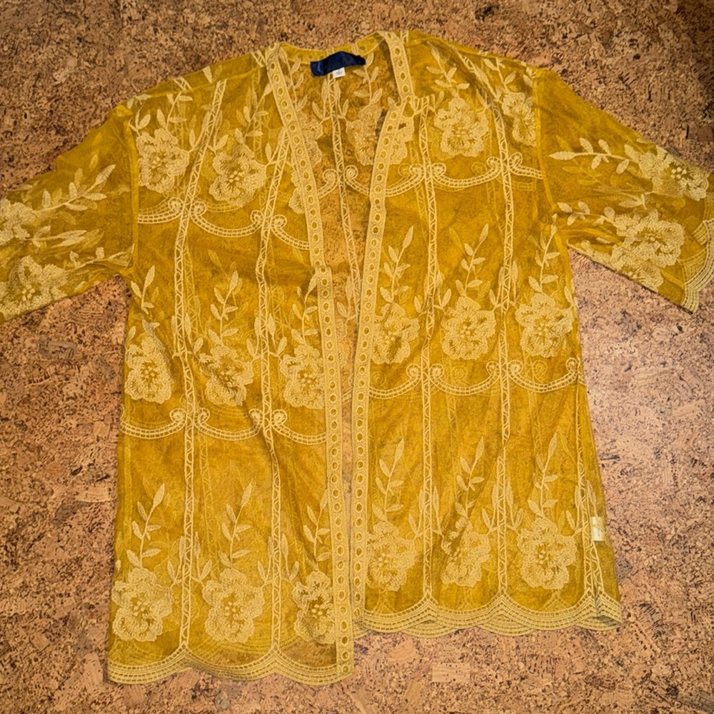 Blue Rain Kimono Cardigan